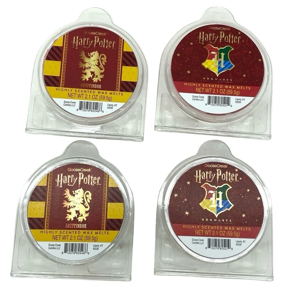 Goose Creek Harry Potter Wax Melts Set of 4 Packs Hogwarts and Grffindor